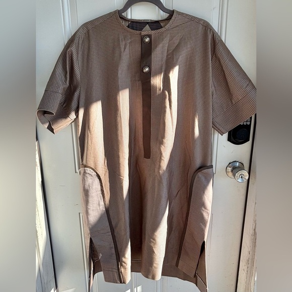men's short-sleeve tunic-style shirt - Picture 3 of 14
